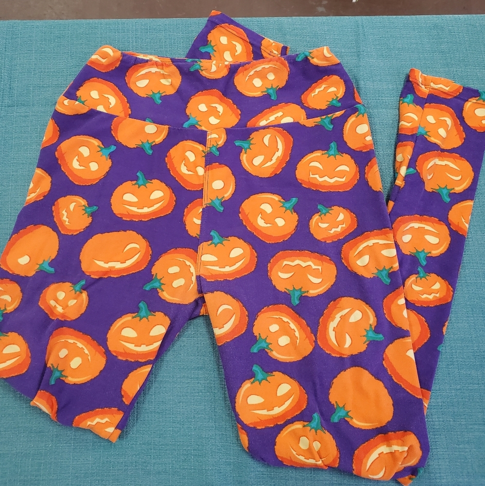 LuLaRoe Jack-O-Lantern leggings